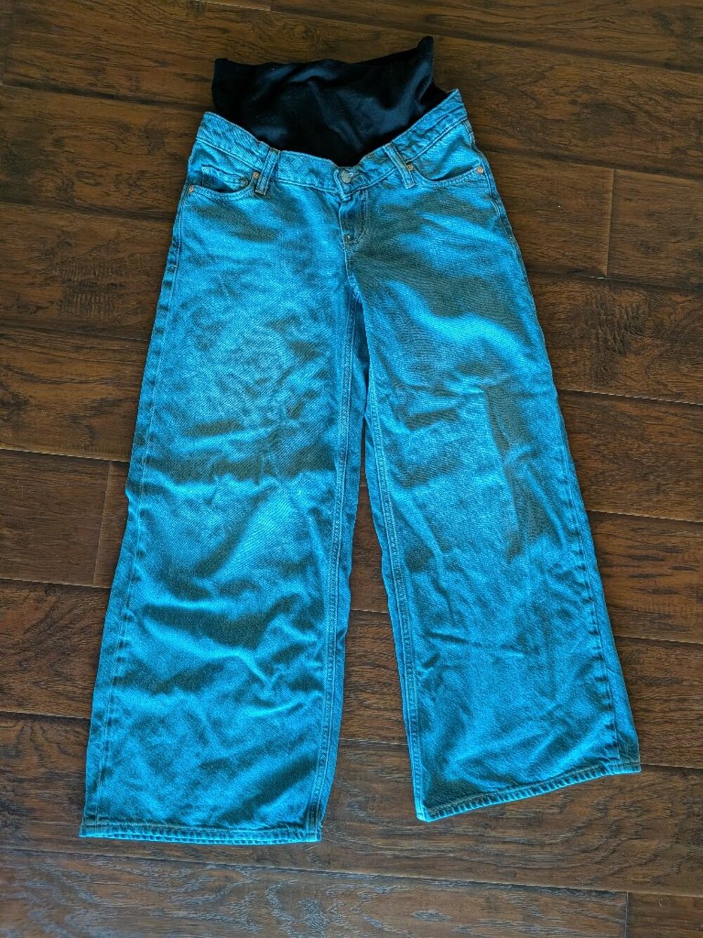 Gap Maternity Wide Leg Jeans
